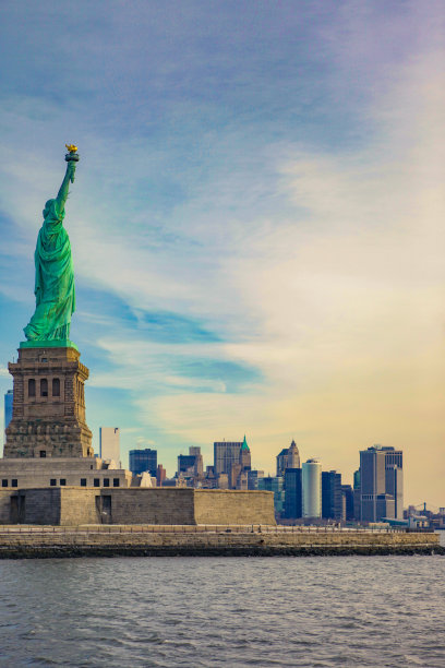 自由岛纽约图片下载