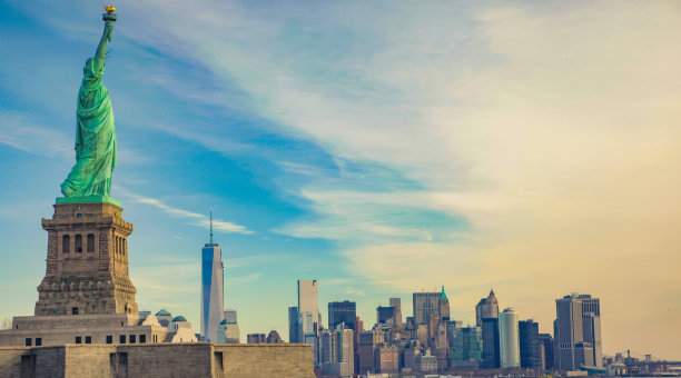 自由岛纽约图片下载