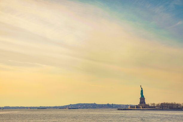 自由岛纽约图片下载