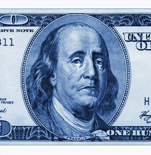 本杰明·富兰克林脸哭图片下载