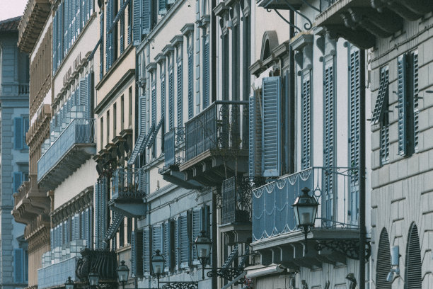 佛罗伦萨典型的建筑外观图片下载