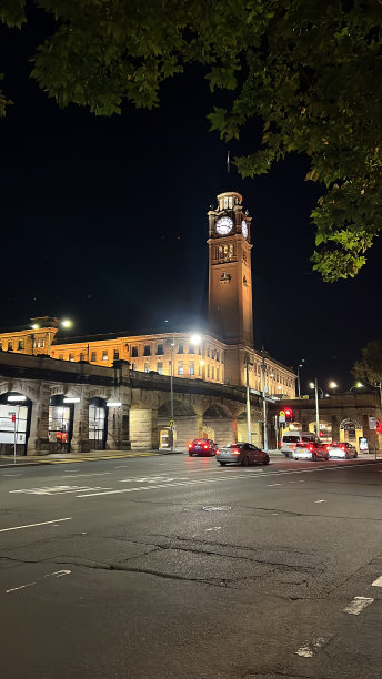 中央车站悉尼CBD夜景图片下载