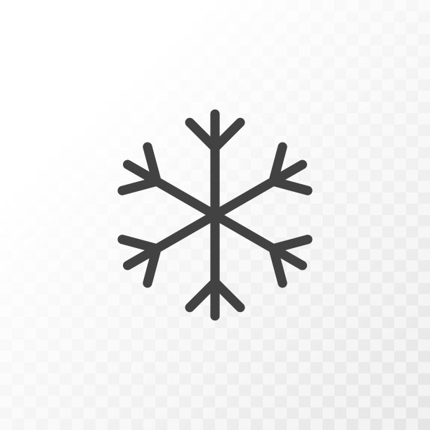 大纲风格的ui图标集合。矢量黑色线性插图。背景上孤立的雪花天气和降水符号。设计元素。图片下载