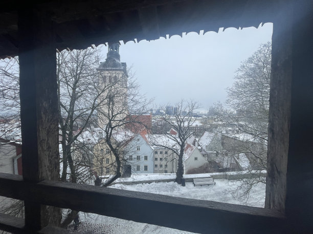 塔林城壁垒图片下载