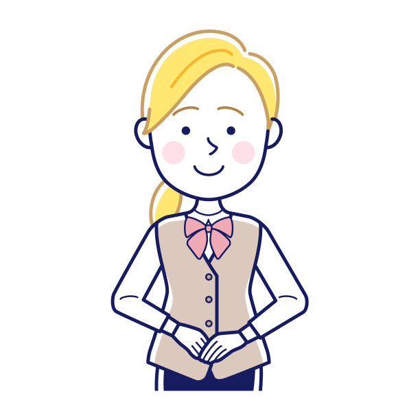 女商人被孤立在白色背景上图片下载