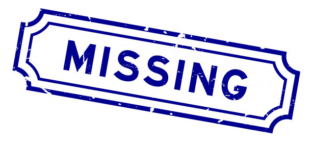 垃圾蓝色缺失字橡胶印章印章在白色背景图片下载