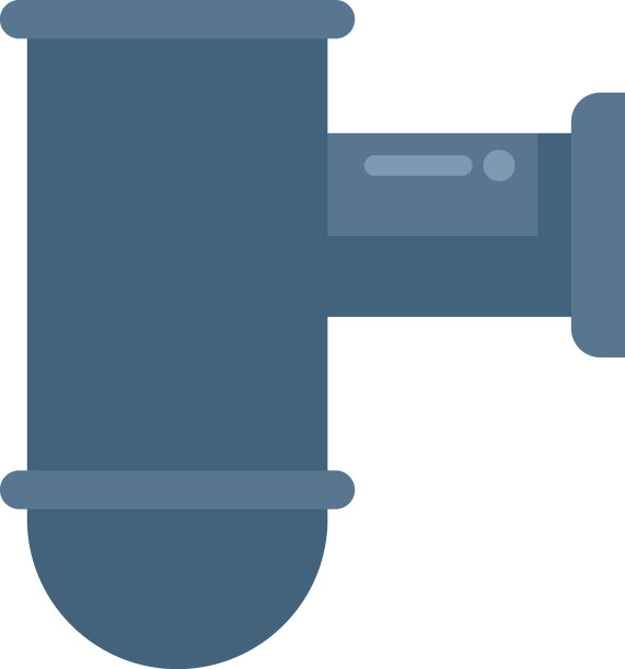 厨房排水管图标平面服务下水道图片下载