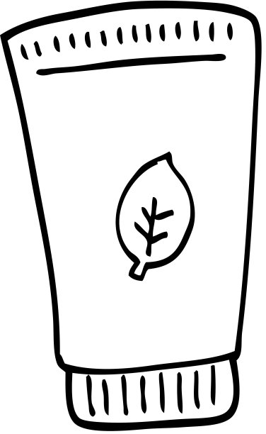 润肤霜线条漫画图片下载