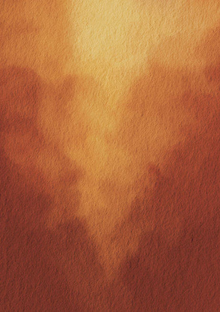 抽象的黄色，橙色和红色水彩垃圾背景的高温和秋季季节。图片下载