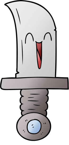 卡通刀图片下载