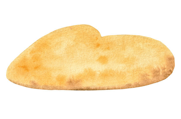 用于创建构图的沙子表面水彩画插图。设计用的一套泥土。图像孤立在白色背景上。图片下载