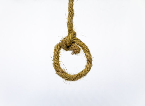 特写镜头的一个结从孤立的椰子在白色背景图片下载