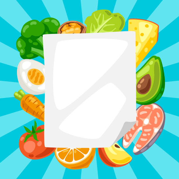 饮食健康的节食计划图片下载