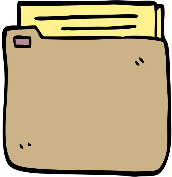 卡通涂鸦文件图片下载