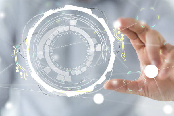 数字技术背景的三维渲染图片下载