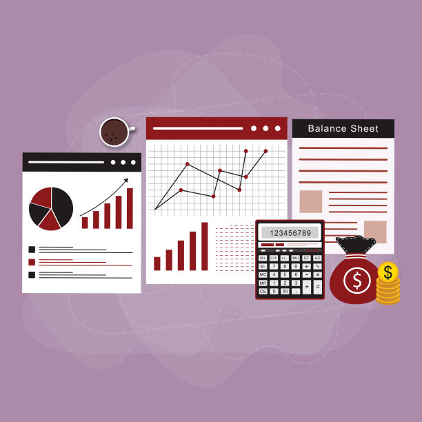 使用电子发票发送和接收付款。在笔记本电脑上准备发票。财务会计报告图片下载