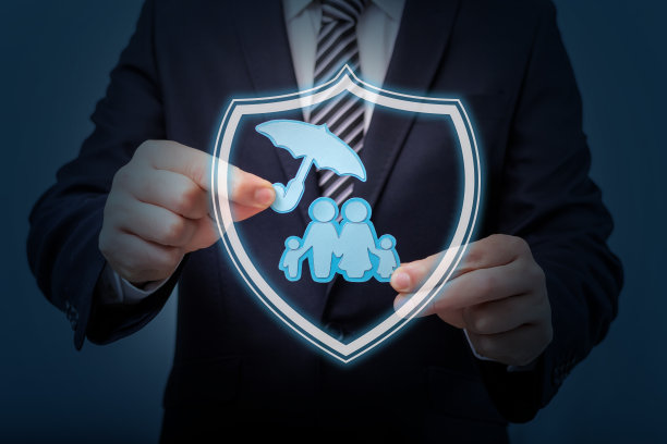 家庭人寿保险，家庭服务，支持家庭的概念图片下载