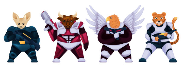 幻想战士游戏角色图片下载