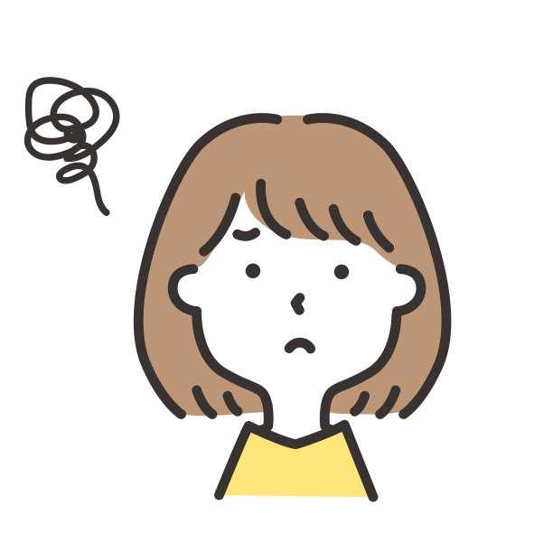 一个处于困境的年轻女子的插图图片下载