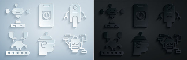 设置智能眼镜机器人机器人机器人手臂上图片下载