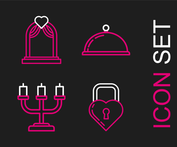 设线城堡在一个心形图片下载