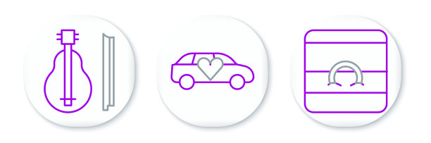 套装行结婚戒指，小提琴和豪华轿车图片下载