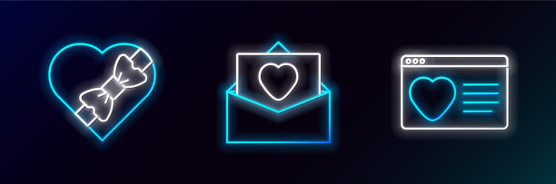 在线交友应用糖果心形盒图片下载