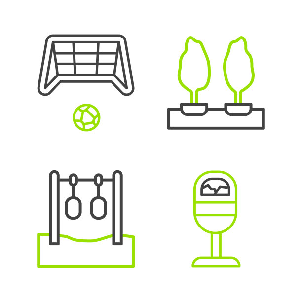 套线垃圾桶体操圈森林和图片下载