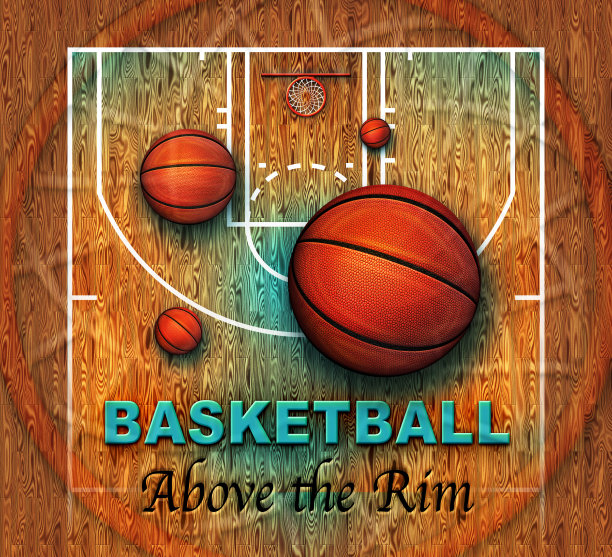 篮筐以上的波特设计图片下载