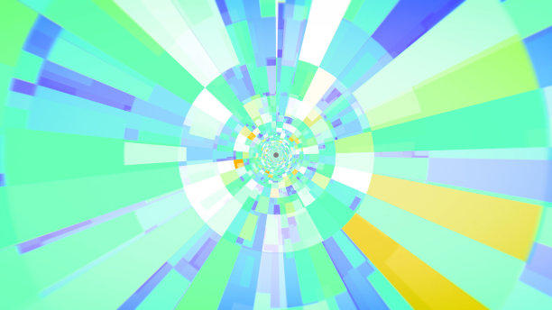 光束隧道中心数字效果背景图片下载