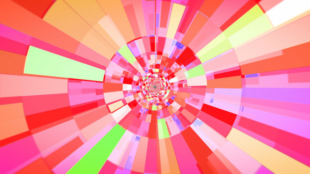 光束隧道中心数字效果背景图片下载