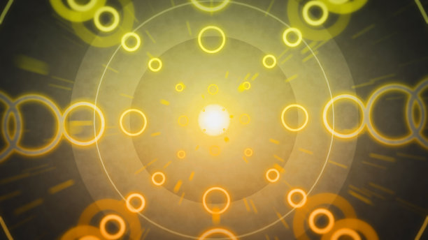 光束隧道中心数字效果背景图片下载