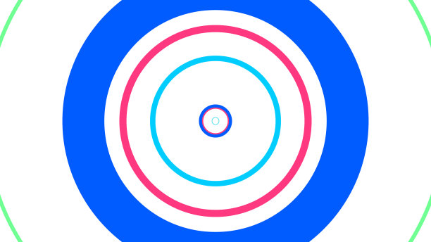 光束隧道中心数字效果背景图片下载