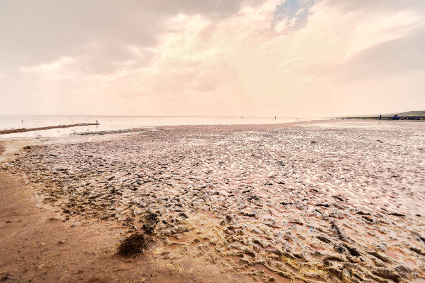 盐湖位于土耳其的图兹湖图片下载
