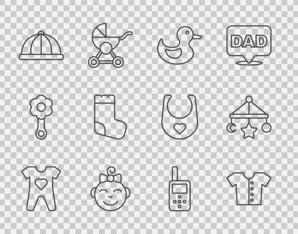 套线婴儿衣服t恤橡皮鸭图片下载