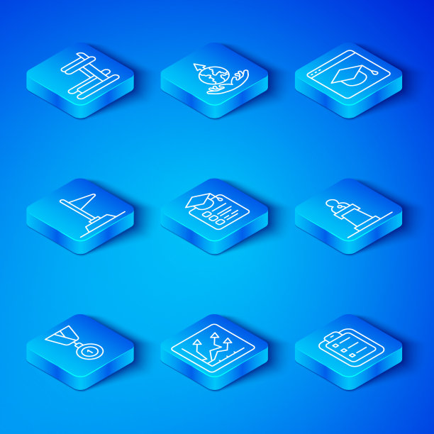 集行奖牌在线教育财务增长图片下载