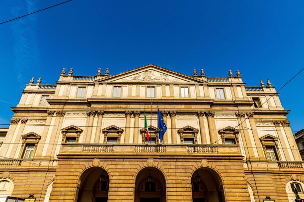 意大利米兰斯卡拉剧院的美丽照片图片下载