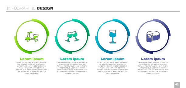设置摩托车酒杯和奶酪业务图片下载