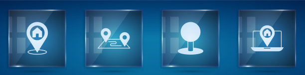 设置位置与房屋路线位置推销图片下载