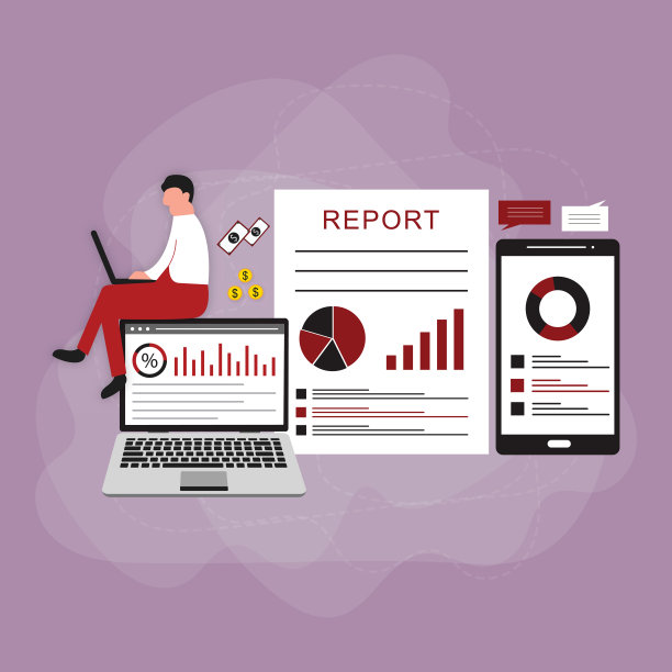 业务分析，财务数据分析报告图片下载