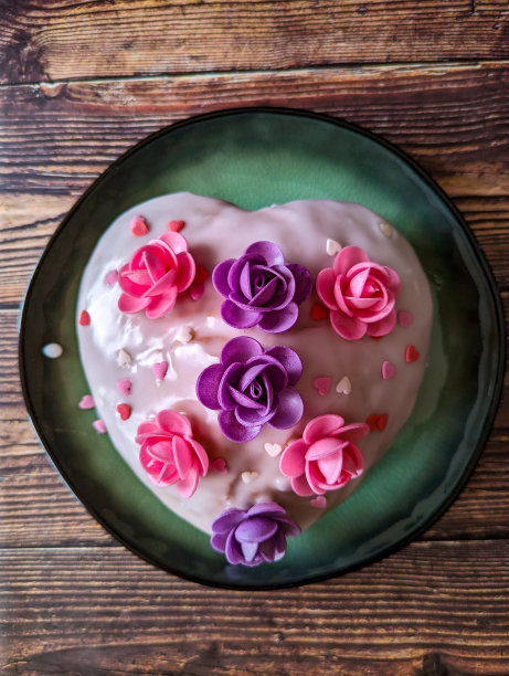 心形的馅饼图片下载