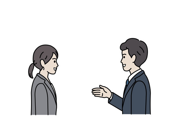 健谈的商务人士图片下载