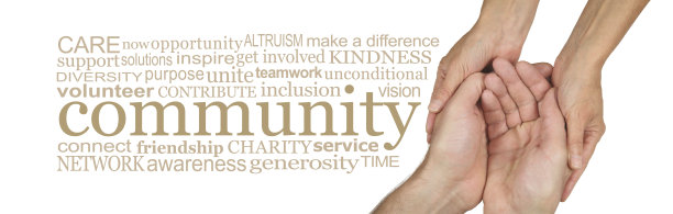 社区关怀讯息横幅图片下载