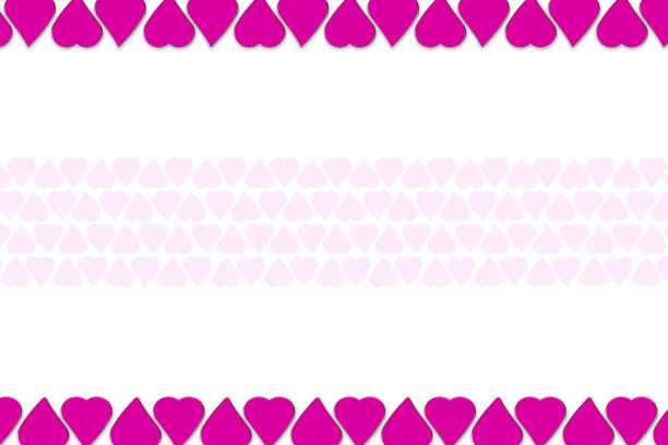 浪漫快乐情人节爱心卡片爱情节日情人节春天的心图片下载