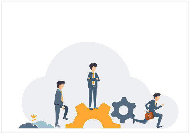 商人奔向成功，背景，信息图表图片下载