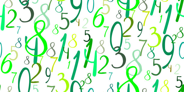 不同数字的数学背景图片下载