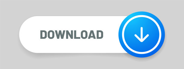 3D蓝色下载按钮图标。上传图标。下箭头底部边符号。点击这里按钮。保存云图标按钮UI UX，网站，移动应用程序。图片下载