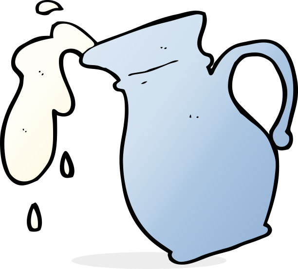 卡通牛奶壶图片下载