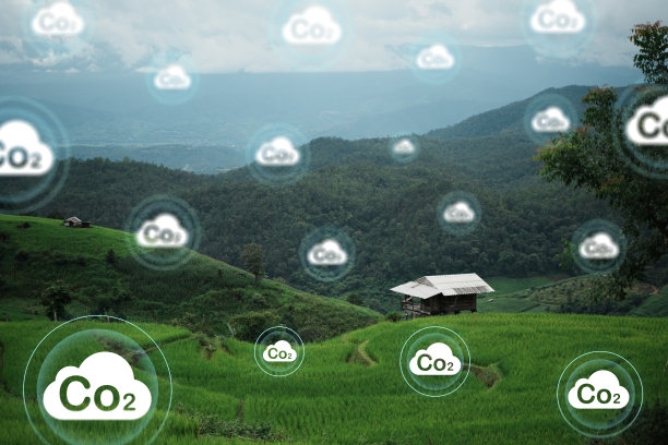 净零、二氧化碳和碳中性概念净零排放目标气候中性长期战略。图片下载