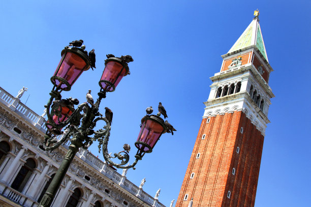 Saint Mark´s Tower, Venice, Italy图片下载